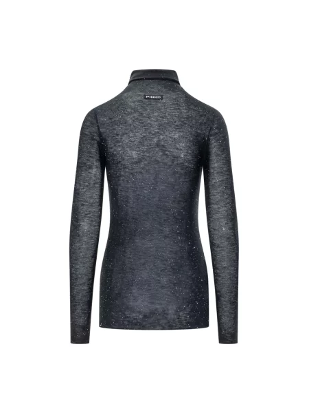 Sweter Pinko wełniany niebieski