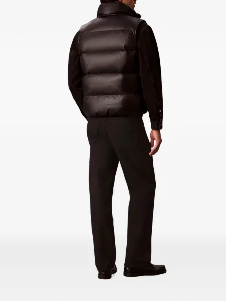 Matlasat vestă Calvin Klein cu imagine negru