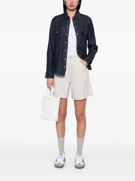 Koszula Levi's z wysoką talią brązowa