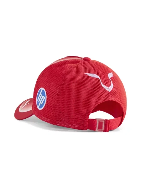 PUMA Czapka trucker dla młodzieży Scuderia Ferrari HP Hamilton Akcesoria czerwony