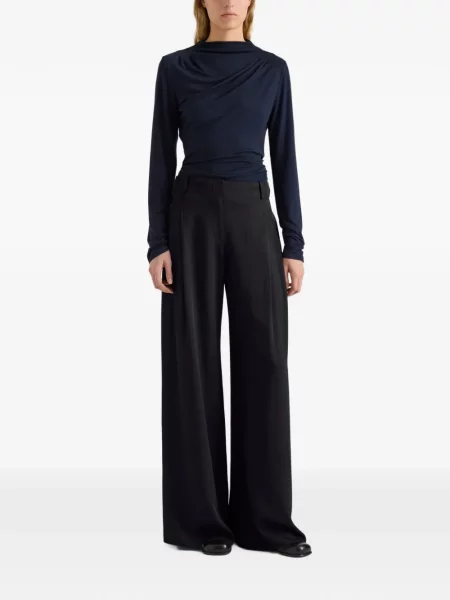 Top Proenza Schouler White Label din jerseu alb