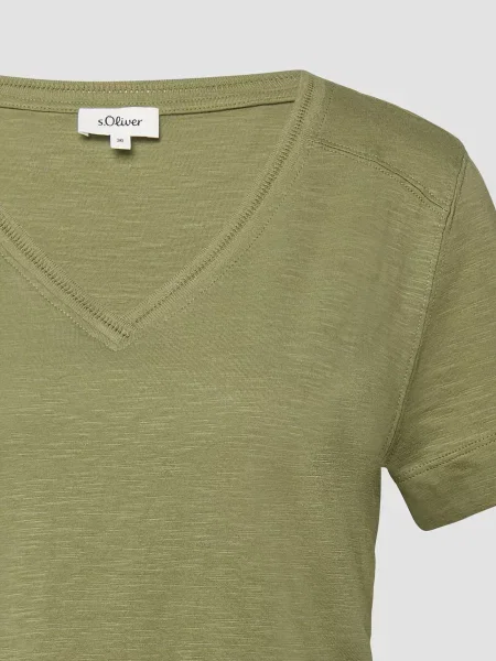 S.Oliver Tricou amestecat verde
