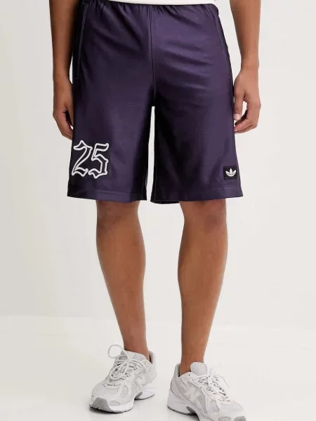 Kratke hlače adidas Originals Grfx Short vijolična