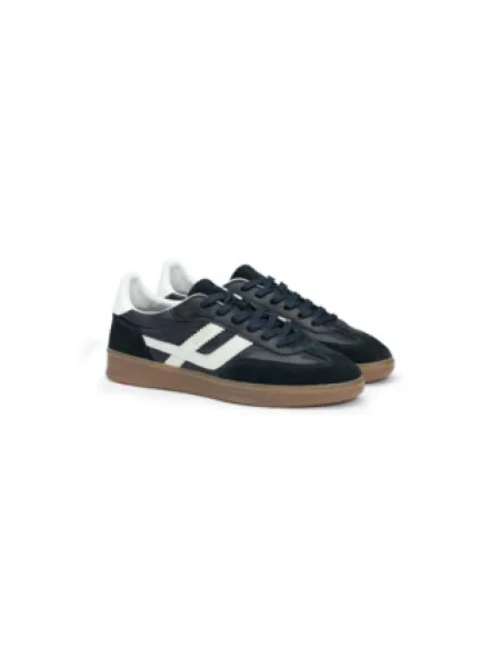 Sneakersy Lloyd skórzane czarne