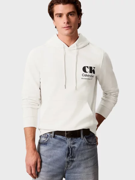 Худі Calvin Klein Jeans біле