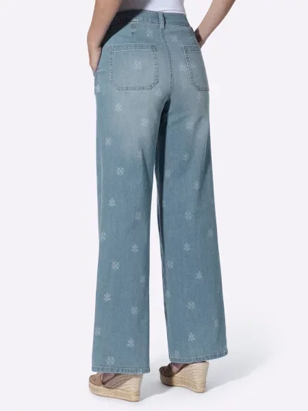 Heine Jeans denim albastru