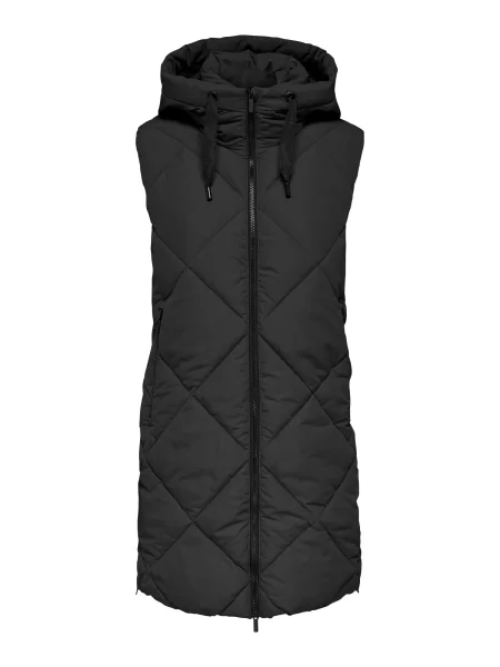 ONLY Vestă ONLMAGGI' negru