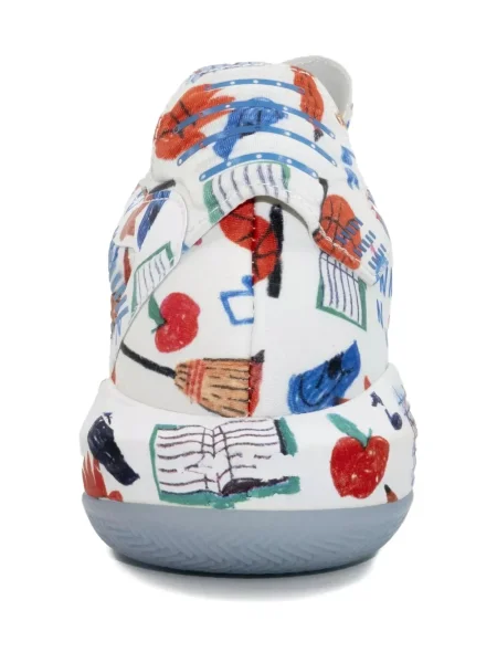 Lung sneakerși Adidas Terrex cu autograf alergare albastru