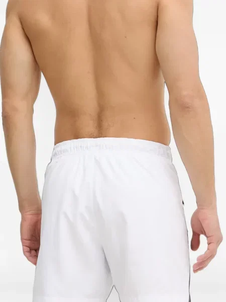 Fürdőruha Emporio Armani autogrammal fehér