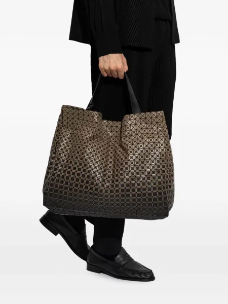 Torba Bao Bao Issey Miyake smeđa