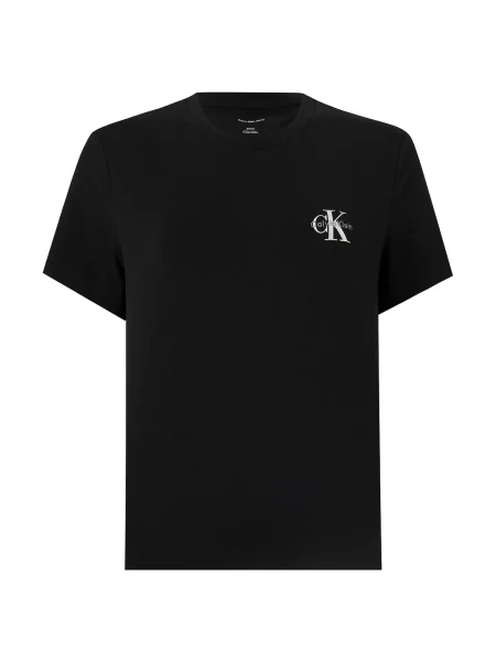 Calvin Klein Jeans Tricou negru alb