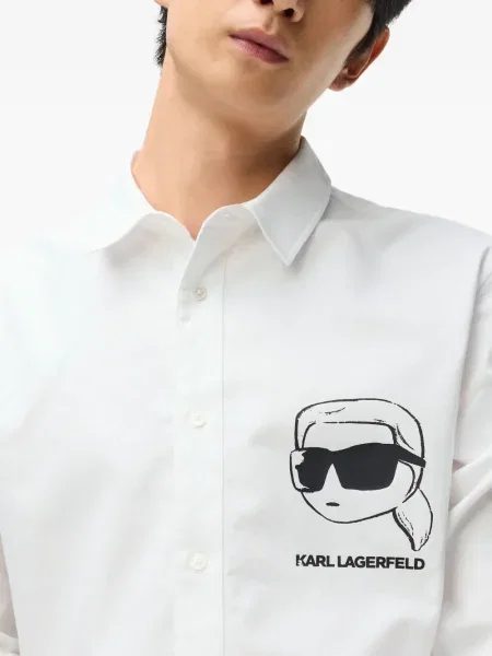 Cămașă Karl Lagerfeld alb