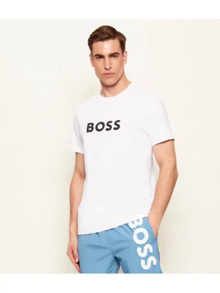 BOSS Tricou alb