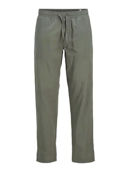 JACK & JONES Pantaloni eleganți JPSTKANE JJSUMMER oliv