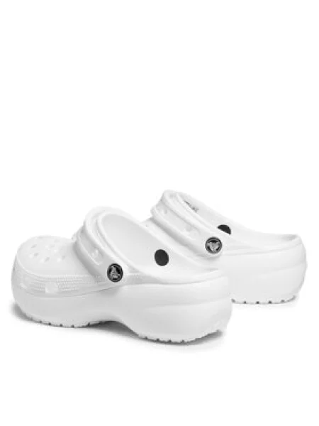 Pantofle Crocs bílé