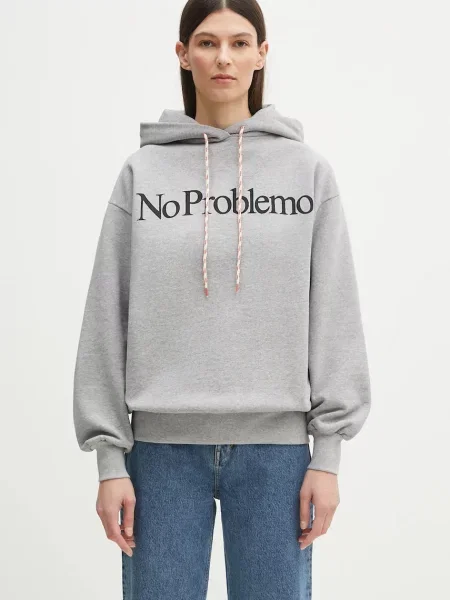 No Problemo bluza No Problemo Hoodie szara