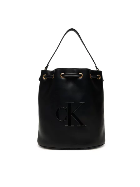 Bucket torba Calvin Klein črna