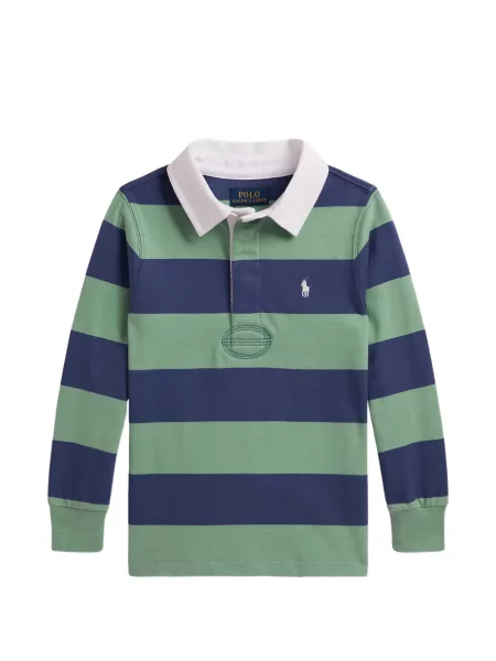 Koszulka polo dziecięca Polo Ralph Lauren zielona