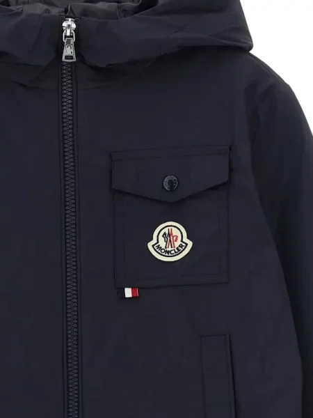 Kurtka dziecięca Moncler Grenoble niebieska
