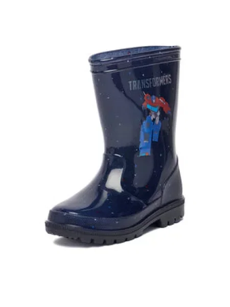 Gumijasti škornji TRANSFORMERS Mornarsko modra