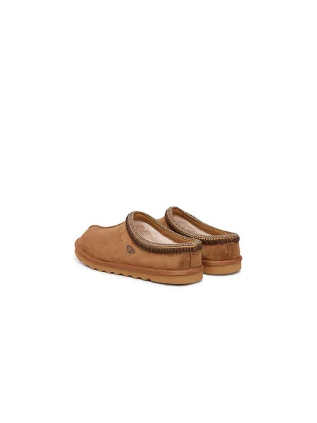 Papuče Skechers Renten Ulrich smeđa