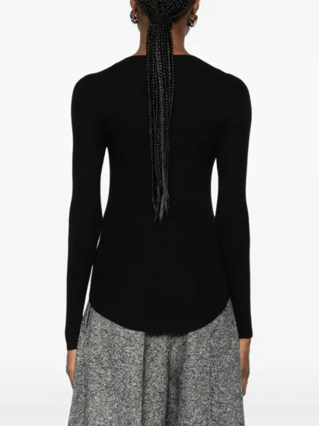Top Isabel Marant tricotate negru