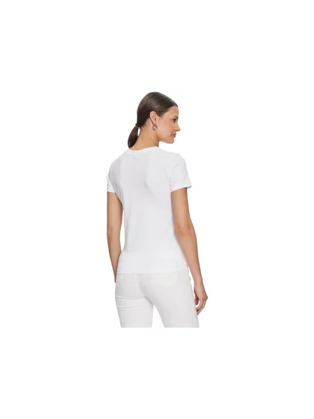 Tričko Guess Jeans bílé