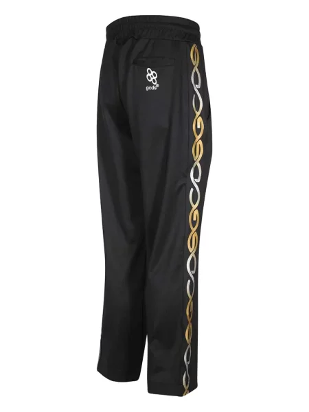 Pantaloni Gcds cu imagine negru