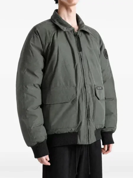 Geacă bomber Canada Goose cu autograf verde
