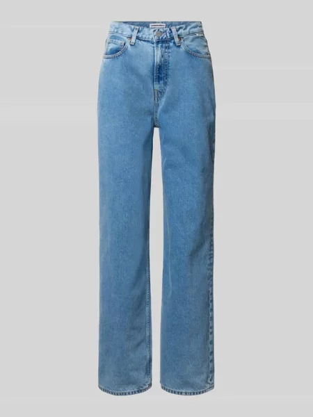 Jeansy o kroju loose fit z czystej bawełny model ENIJAA' Armedangels niebieskie