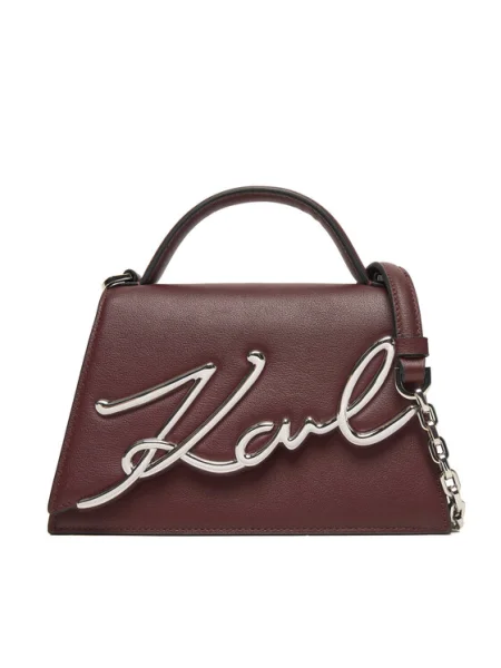 Чанта Karl Lagerfeld K/SIGNATURE синьо