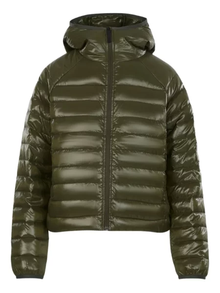 Geacă cu puf Aztech Mountain cu glugă verde