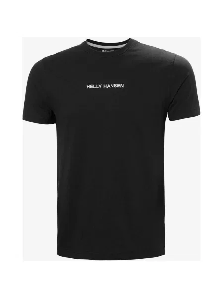 Koszulka Helly Hansen Core krótki rękaw M czarna