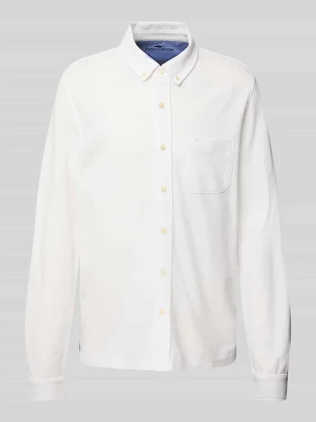Koszula casualowa z kołnierzykiem typu button down Fynch-hatton biała