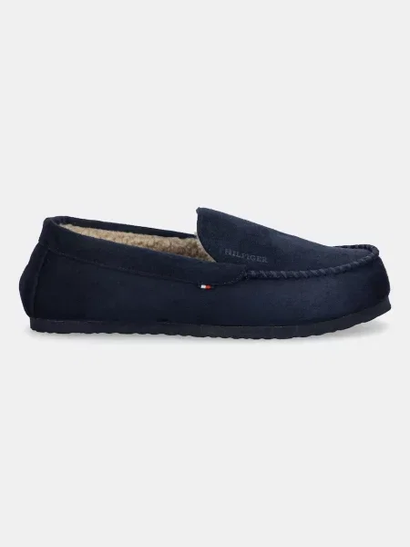 Copati Tommy Hilfiger HILFIGER M SDE DRIVER HOUSE SHOE mornarsko modra