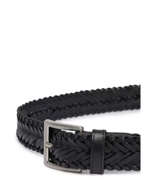 Tommy Hilfiger Diržas Th Soho Braid juoda