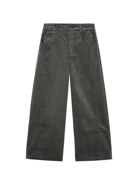 Pantaloni Tout A Coup de catifea cord gri