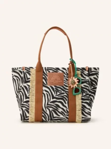 Kurt Geiger Torba Na Zakupy Southbank Large schwarz biała