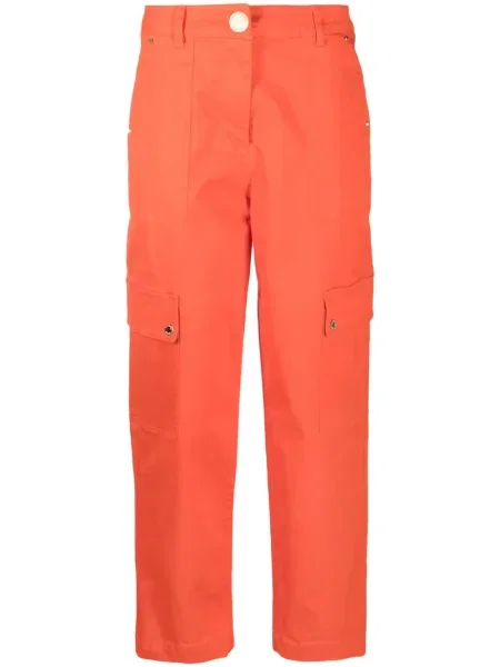 Chiloți tanga Michael Michael Kors din jacard cu imagine portocaliu