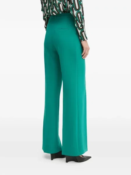 Pantaloni palazzo Morgan verde