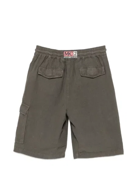 Pantaloni scurți cargo Mc2 Saint Barth cu cordon verde