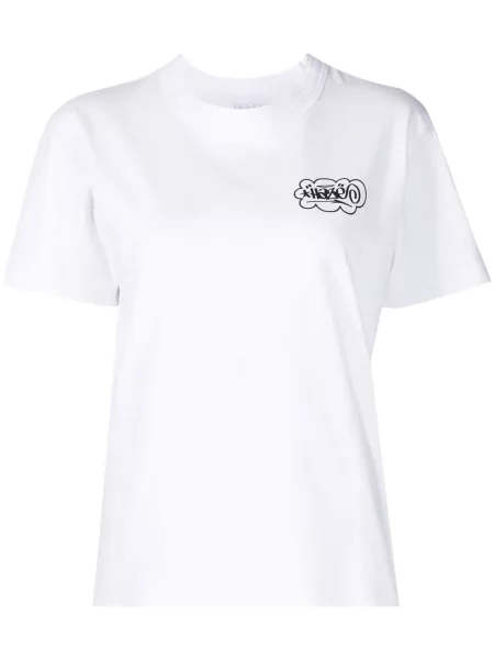 Tricou Sacai cu imagine alb