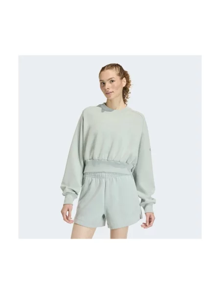 Mikina Adidas Sportswear sivá