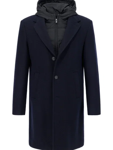 Boggi Milano Přechodná bunda B Jersey námořnická modř