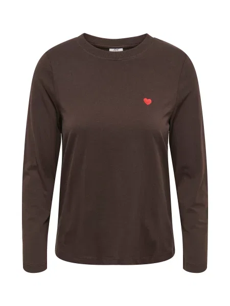JDY Tricou JDYPisa ciocolatiu