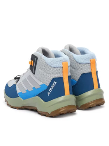 Adidas Bakancs Terrex Mid Hiking Shoes Kids szürke