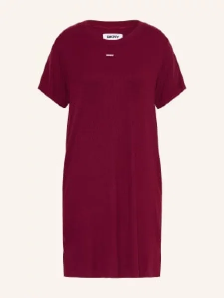 Dkny Noční Košile tmavě červená
