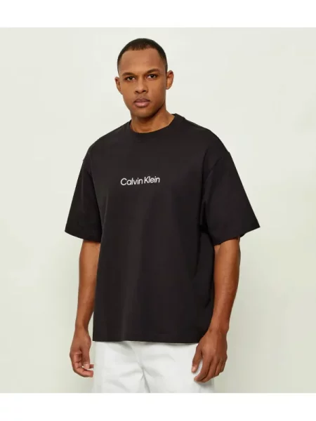 Calvin Klein Póló | Relaxed fit fekete