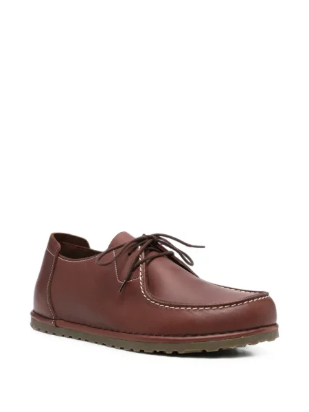 Sneakerși Birkenstock din piele maro