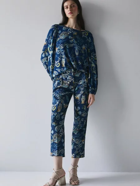 Блуза Medicine дамска с десен тъмносиньо